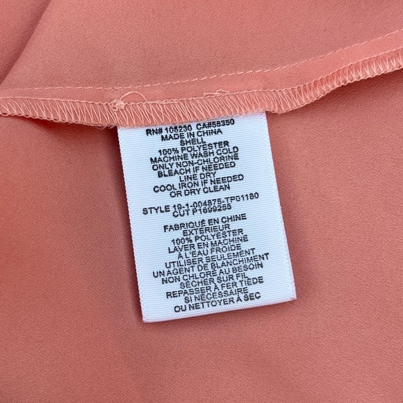 Joie Soft Pink Button-Up Blouse - Picture 6 of 7